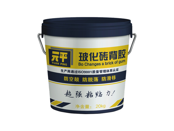 Vitrified tile back adhesive