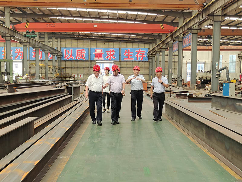 Inspection by China Railway Construction Shanghai Bureau Inspection by China Railway Construction Shanghai Bureau