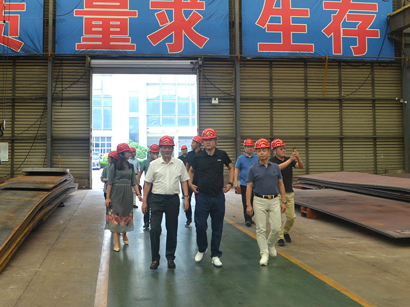 Baosteel customer inspection Baosteel customer inspection