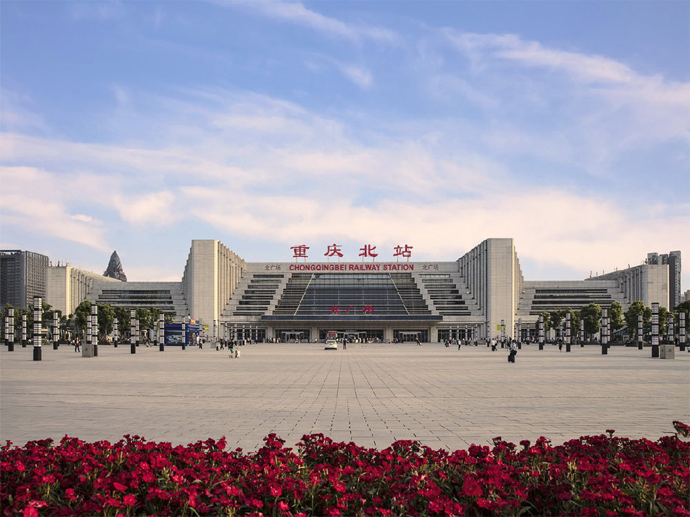 重慶火車北站前廣場(chǎng)