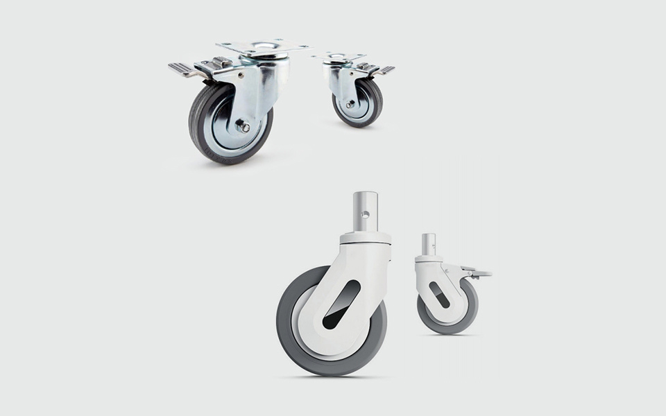 Wheel elastic material