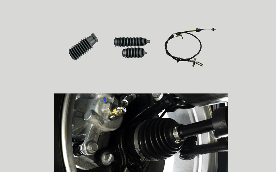 Automotive elastomer materials - chassis