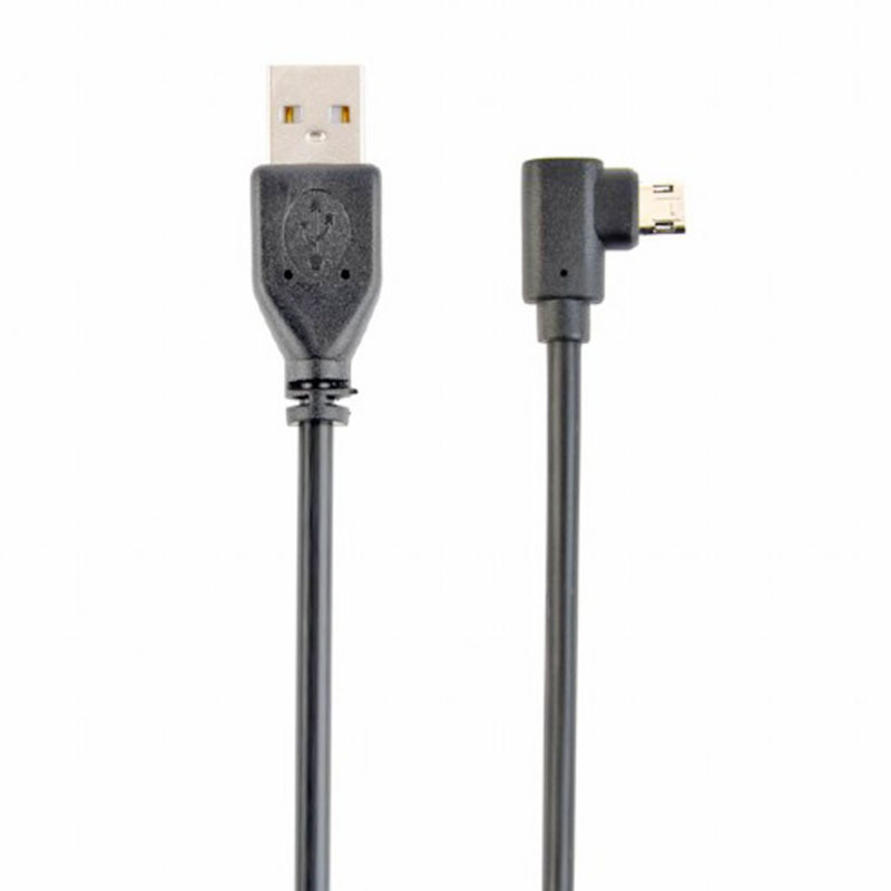 Double-sided right angle Micro-USB cable, 1.8 m, blister