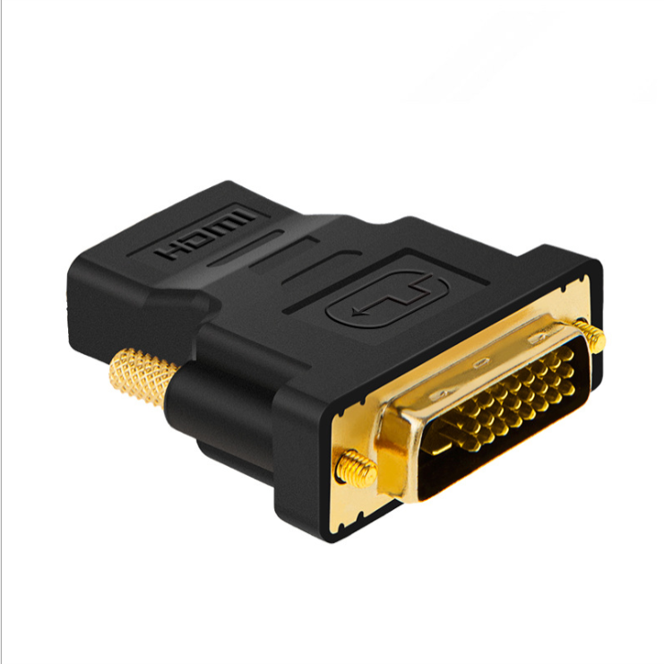 DVI·24+1 male to HDMI female adapter