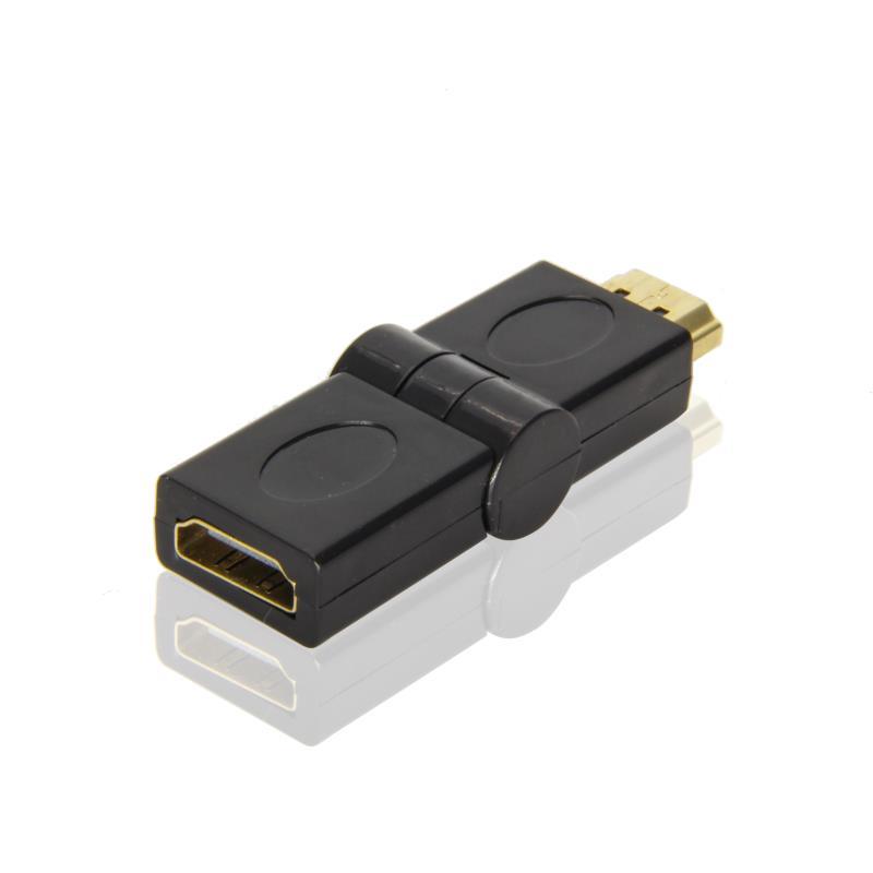 180°HDMI male to female rotate ABS