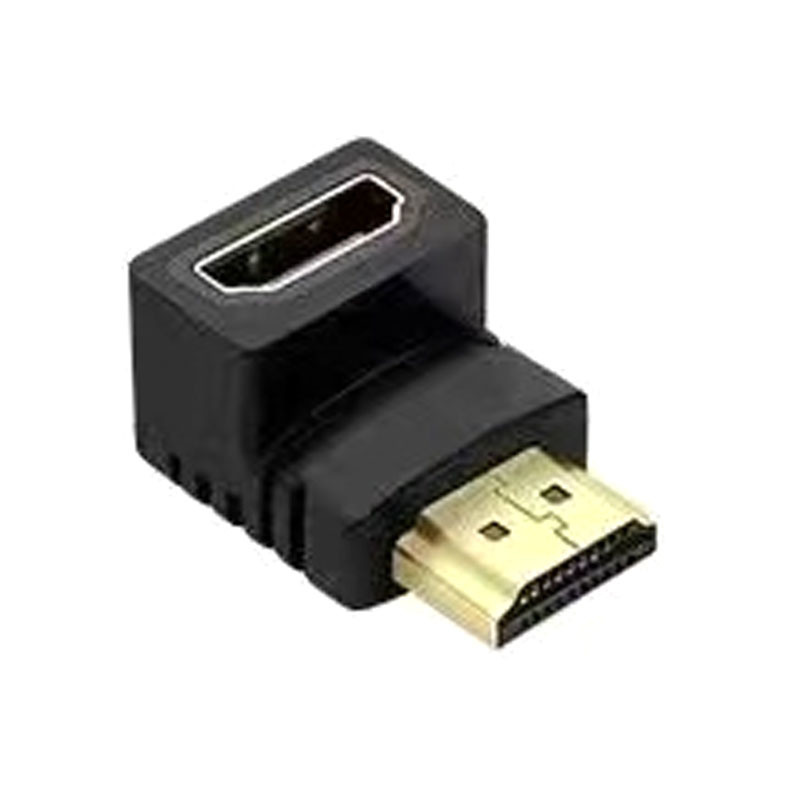 HDMI male to female 90 degrees