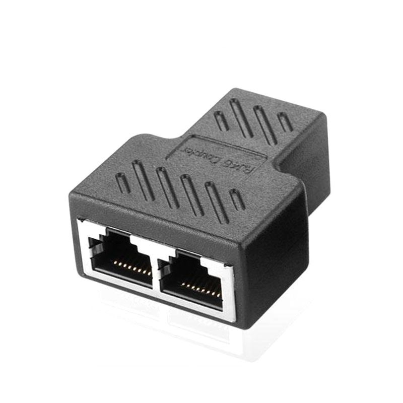 RJ45 female to 1 in 2
