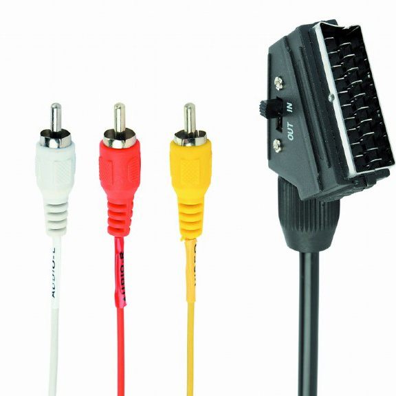 Bidirectional-RCA-to-SCART-audio-video-cable,-1