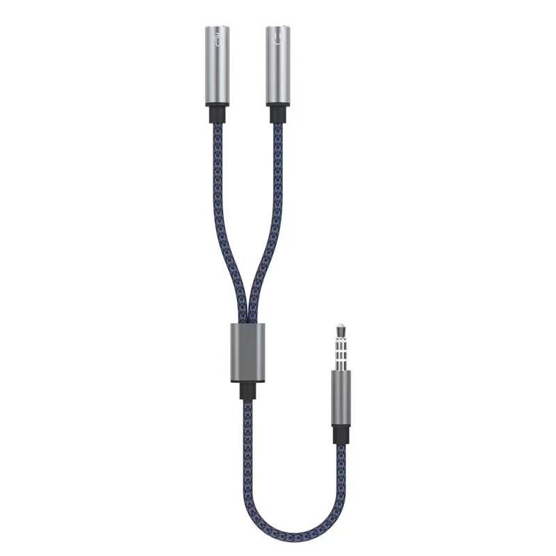 3.5mm stereo to  2-3.5mm stereo female