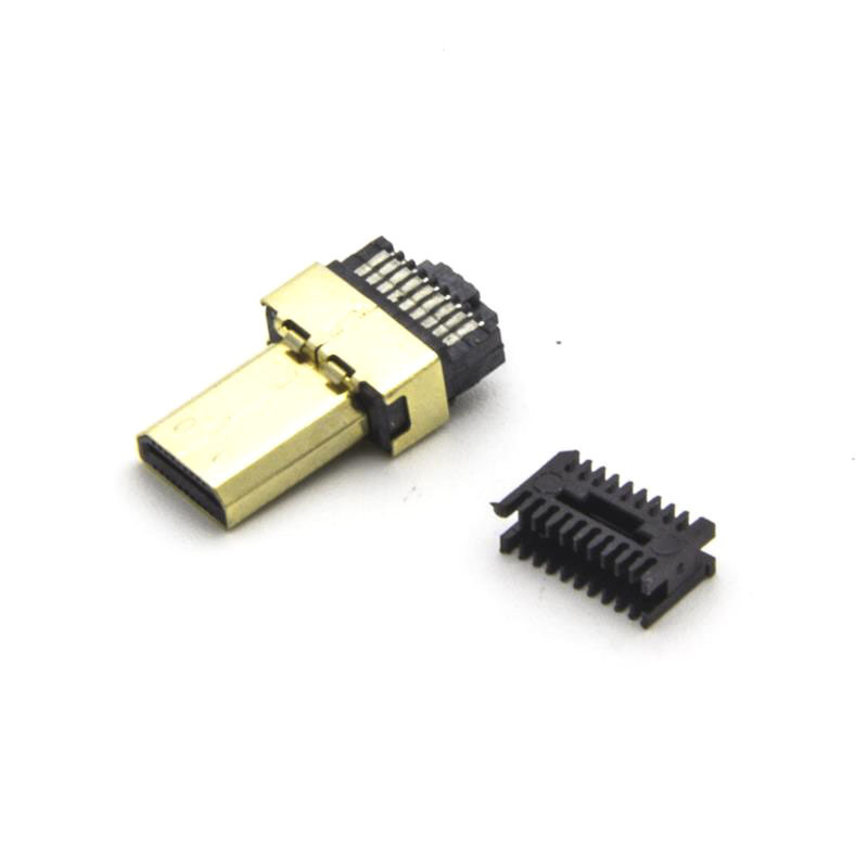 Micro plug gold