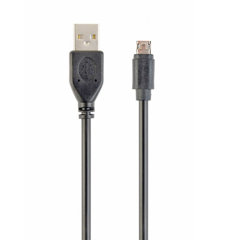 Double-sided Micro-USB to USB 2.0 AM cable, 1.8 m, black