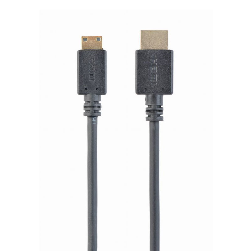 High speed mini HDMI cable with Ethernet, 6 ft