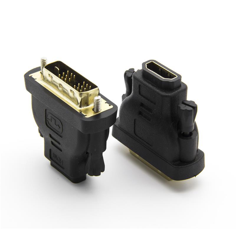 DVI·18+1 male to HDMI female