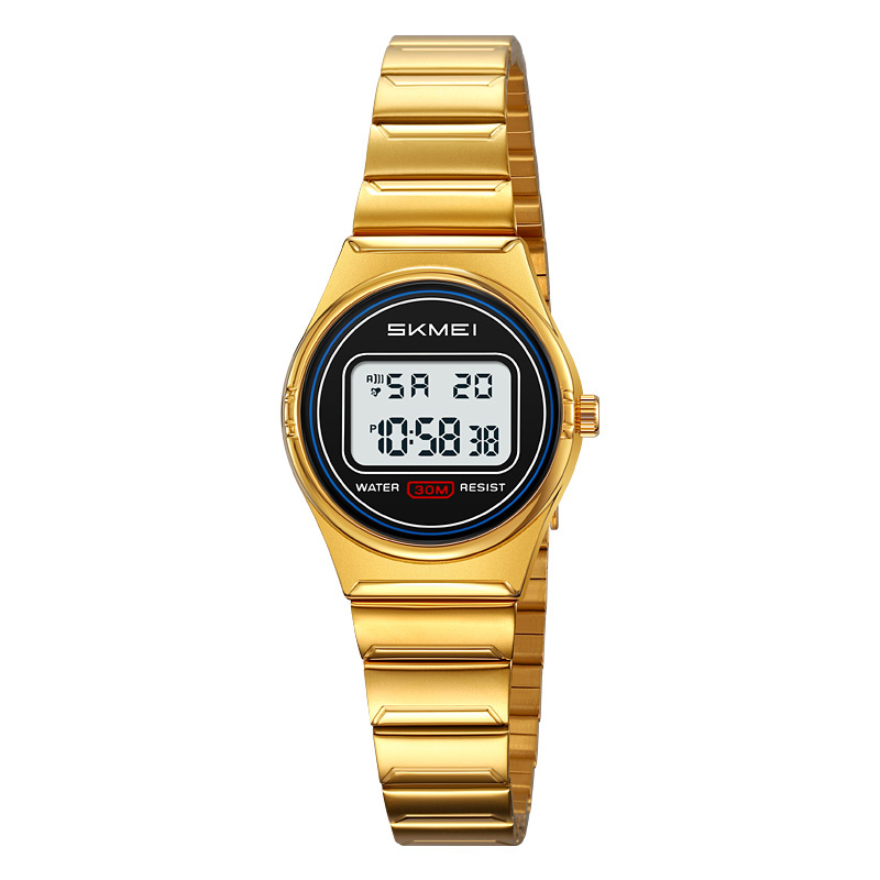 Simple round watch