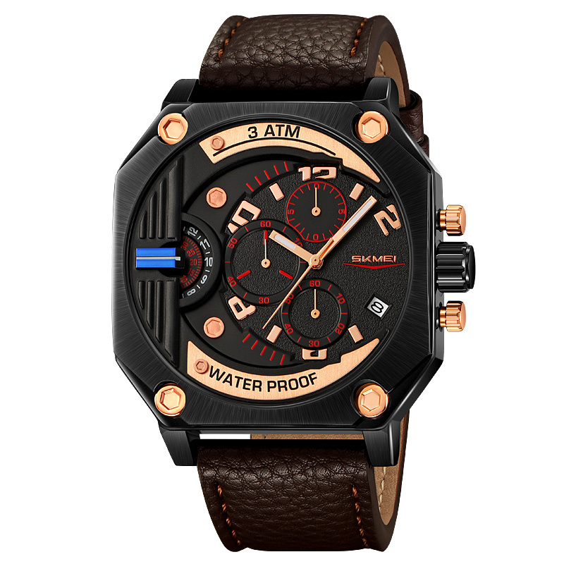 Business luminous pointer quartz watch