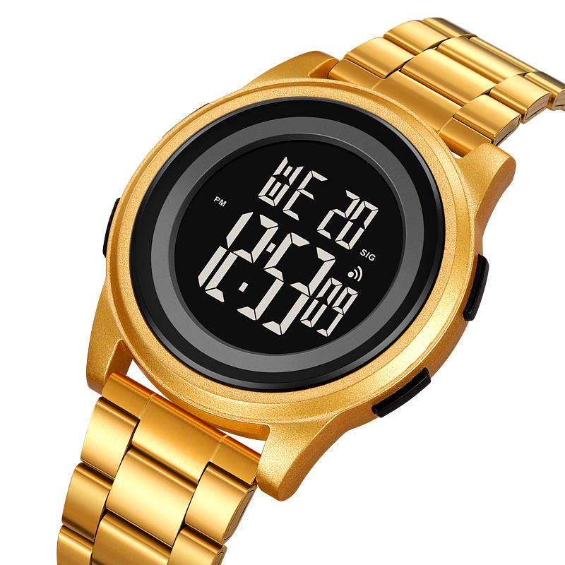 Electronic chronograph multifunction watch