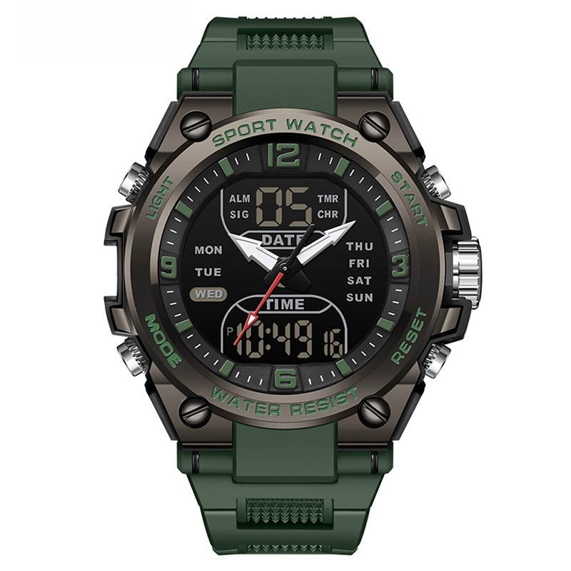 Dual-display multi-function watch