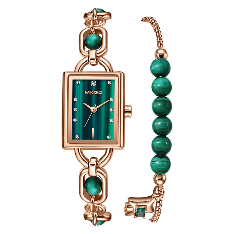 Medium-old Emerald Bracelet Watch