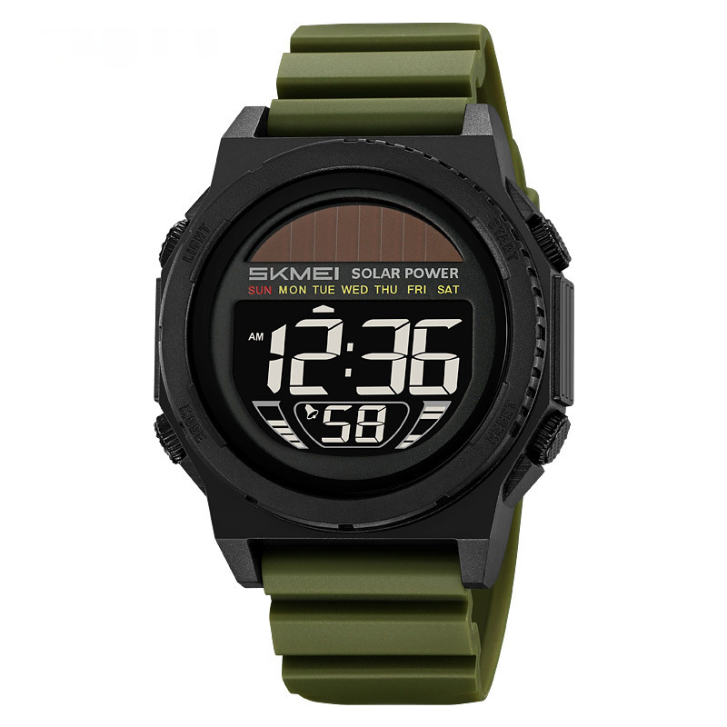 Multifunctional solar watch