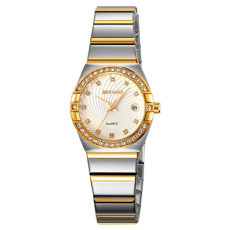 Simple and niche diamond-set watch