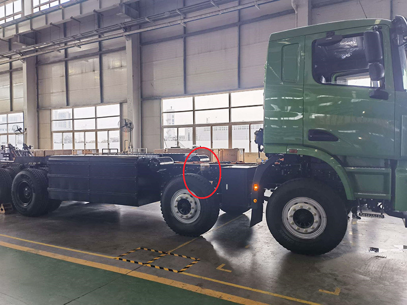 Dump truck installation case