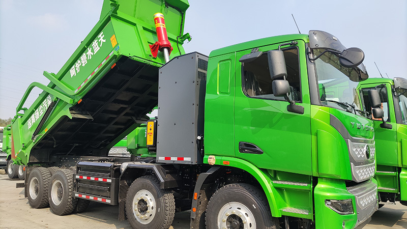 Muck truck installation case