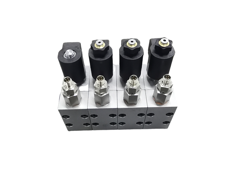 Hydraulic valve group