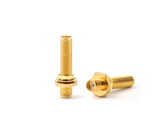 RF Adapter SMA Female to Female Bulkhead