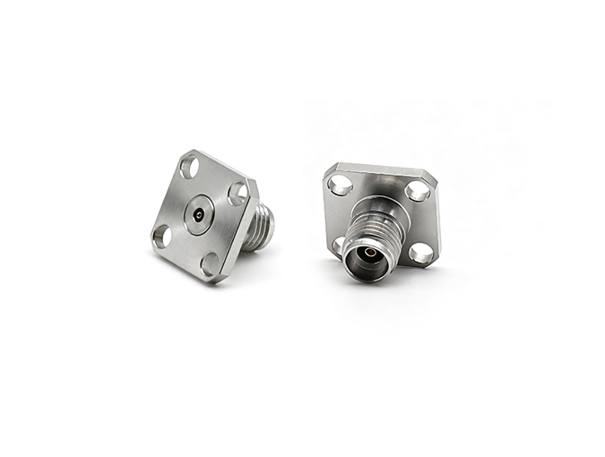 RF Connector 2.92mm Male Stainless steel Flange Mount