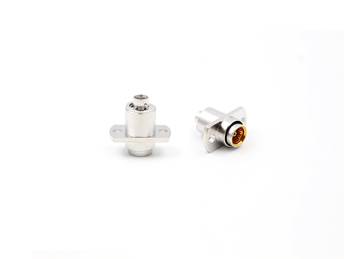 RF Connector BMA Female Flange Mount .141 Cable BMA-KFB3