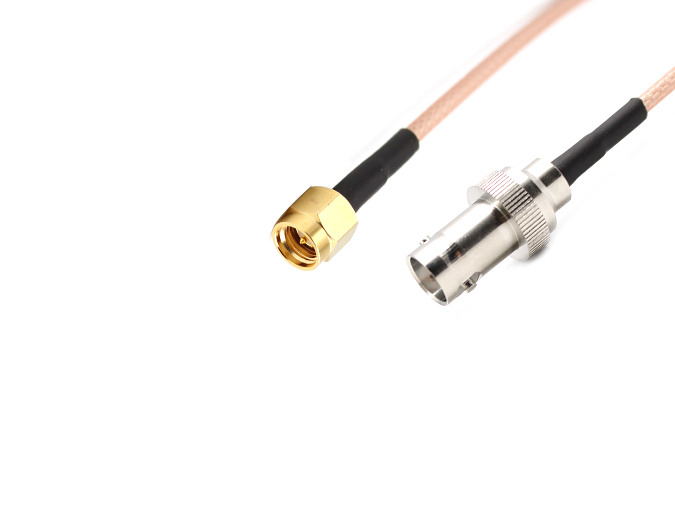 电缆组件SMA公头和BNC母头接RG316D电缆长度900mm 电缆组件SMA公头和BNC母头接RG316D电缆长度900mm