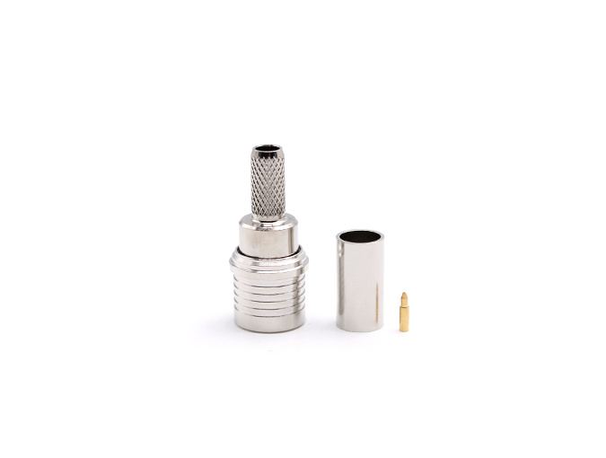 QMA Male Straight Connector for RG58 Cable