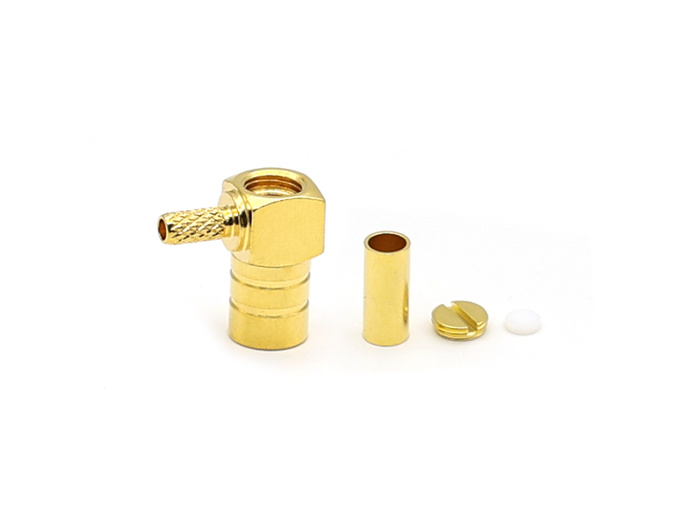 SMB母头弯式射频连接器接RG316电缆
