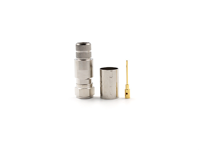 RF Connector F Male for LMR400 Cable, crimp