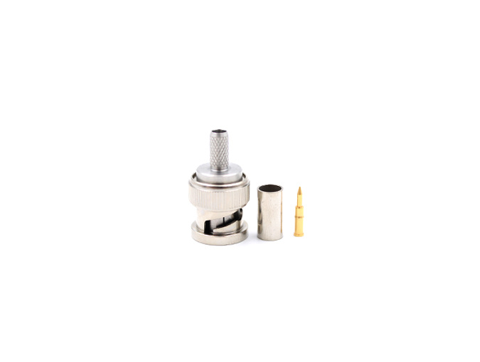 BNC male for RG 58 cable stainless steel RF Connector