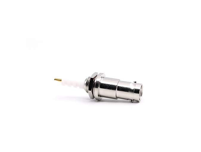 RF Connector SHV male bulkhead for terminal