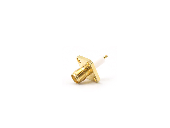 RF Connector SMA Female Flange Mount