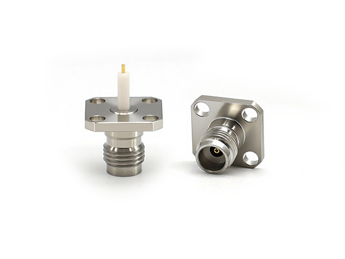 RF Connector 2.4 Female Flange Mount