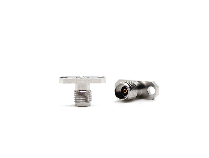 2.92mm Stainless steel Female Flange Mount Apply for 0.38 Dia.pin
