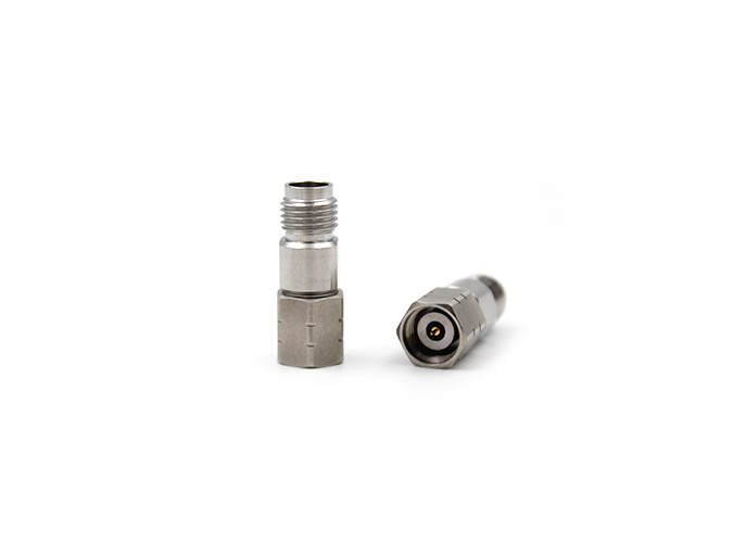 Milimeter wave adapter Stainless Steel 1.85mm Female to 2.4mm Male