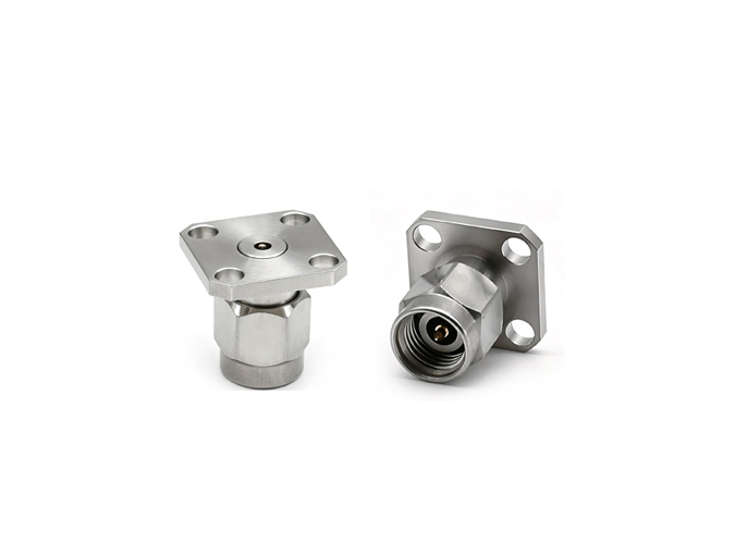 RF Connector 2.92mm Male Stainless steel Flange Mount