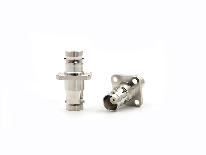 RF Adapter BNC Female to Female Flange