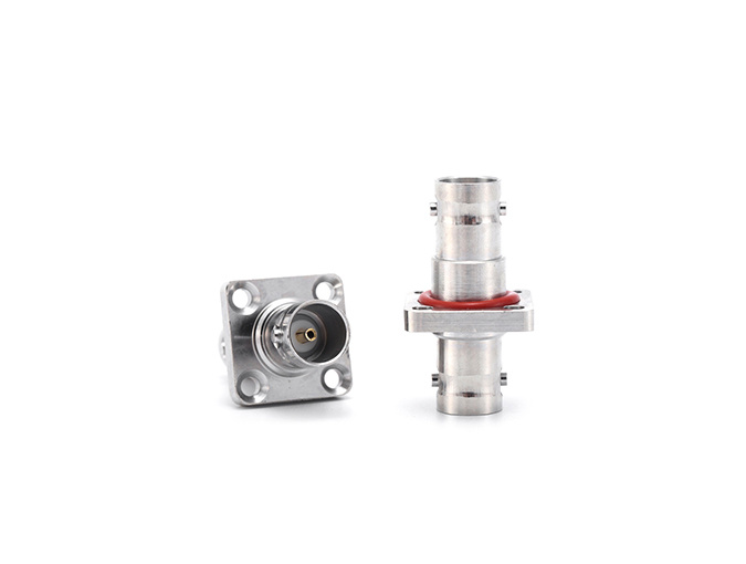 BNC 75ohm Female to Female Flange Adapter