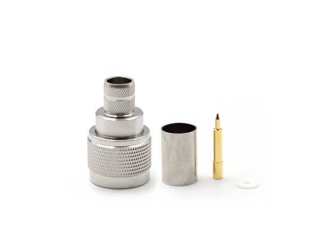 N Male  Connector for LMR400/RG213 cable Crimp