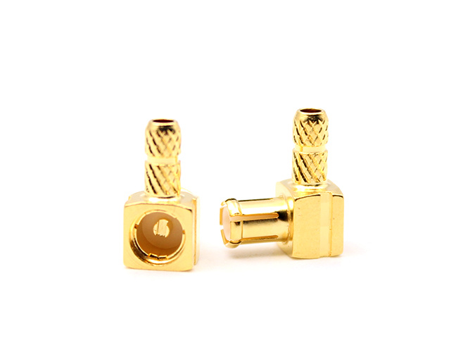 RF Connector MCX Male Right angel for RG316 Cable