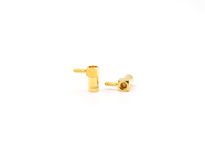 SSMB Female Right angel Connector for RG178 Cable