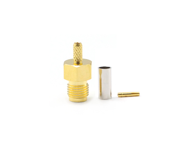 RF Connector SMA Female for RG316 Cable crimp