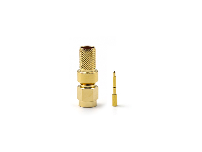 RF Connector SMA Male for LMR300 cable, crimp
