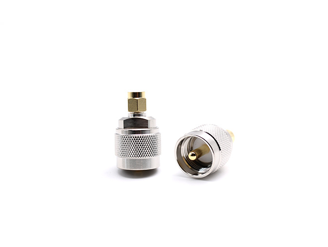 UHF Male to SMA Male Adapter