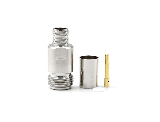 RF Connector N  Female for LMR400 Cable, Crimp